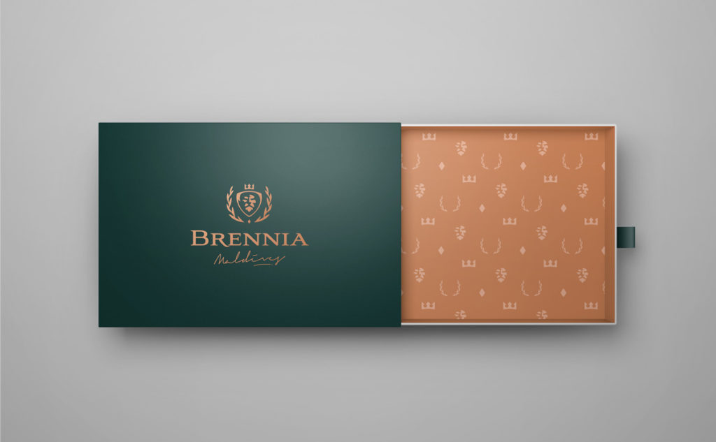 maldives resort branding gift design Maldives Resort Brand Package Design