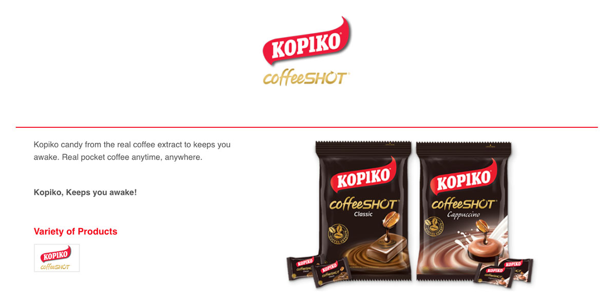 kopiko brand Kopiko brand