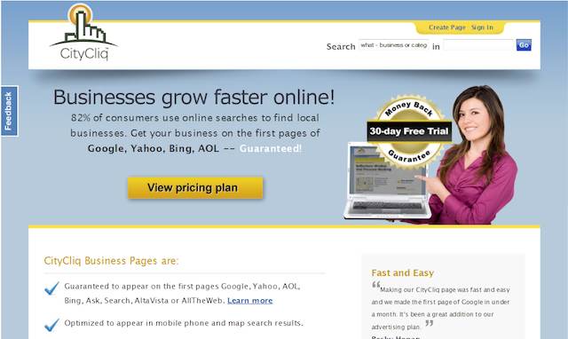 CityCliq-VersionA-LandingPage