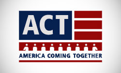 America Coming Together (ACT) Logo Design