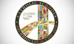 Archdiocese of Chicago Catholic Schools Logo Design