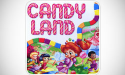 Candyland Board Game Logo Design