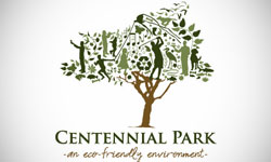 Centennial Park Logo Design