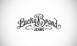 lucky brand logo t shirts