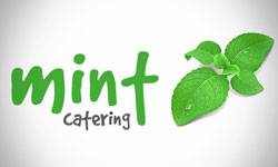Mint Catering Cool Logo Design