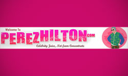Perez Hilton Professional Blog Logo Design