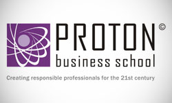 Proton Business School Logo Design