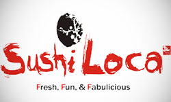 Sushi Loca Logo Design