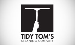 Tidy Tom’s Cleaning Company Logo Design