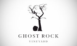 Ghost Rock Vineyard Wine Company Logo Design