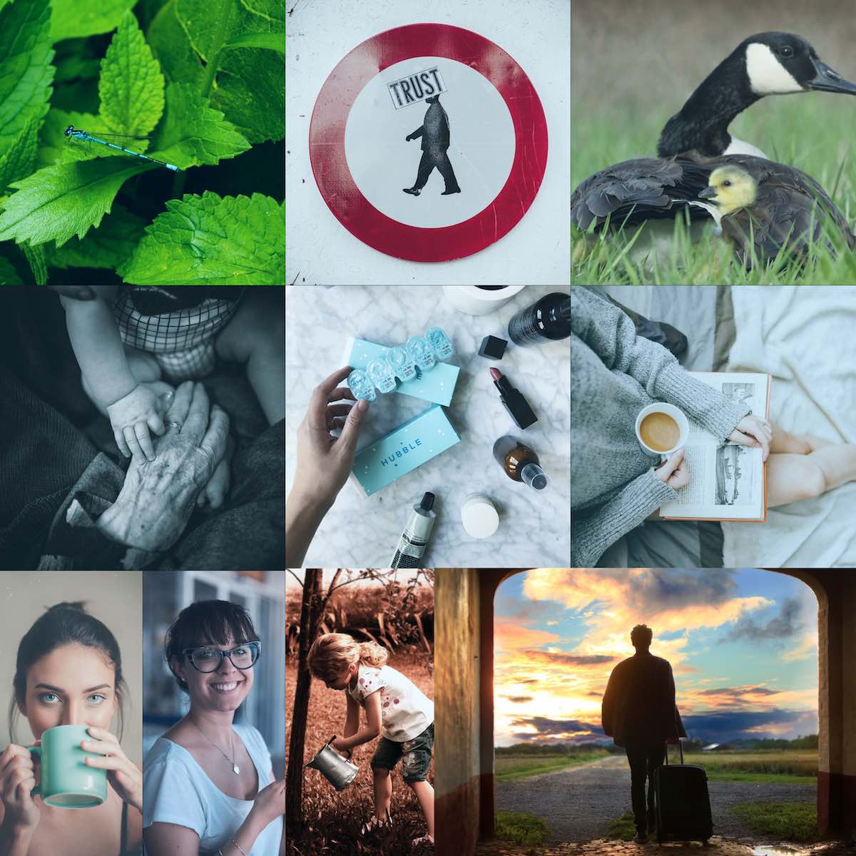 Caregiver Archetype Moodboard