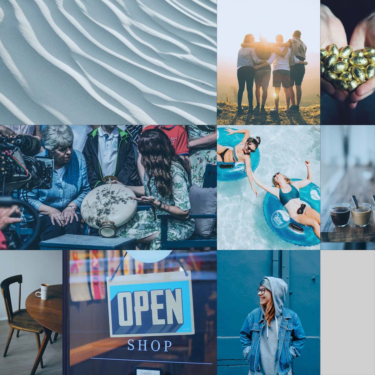 Everyman Archetype Moodboard