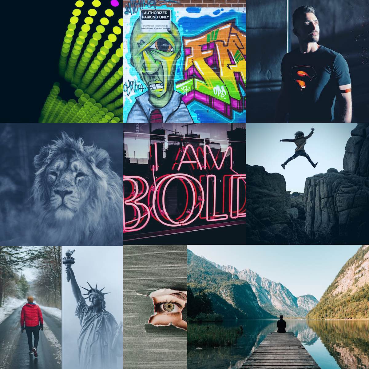 Hero Archetype Moodboard