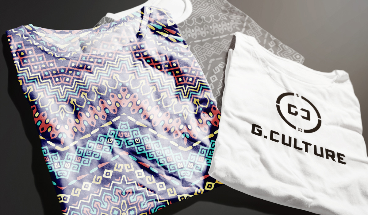 G.CULTURE logo design applications