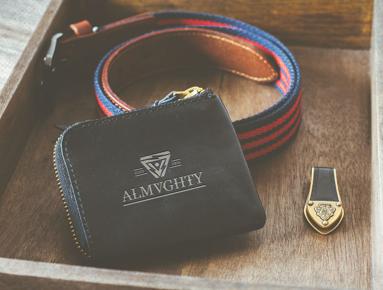 Almvghty brand identity system