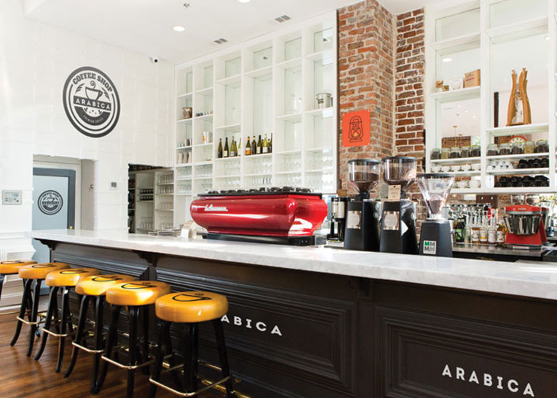 Arabica Coffee Shop design