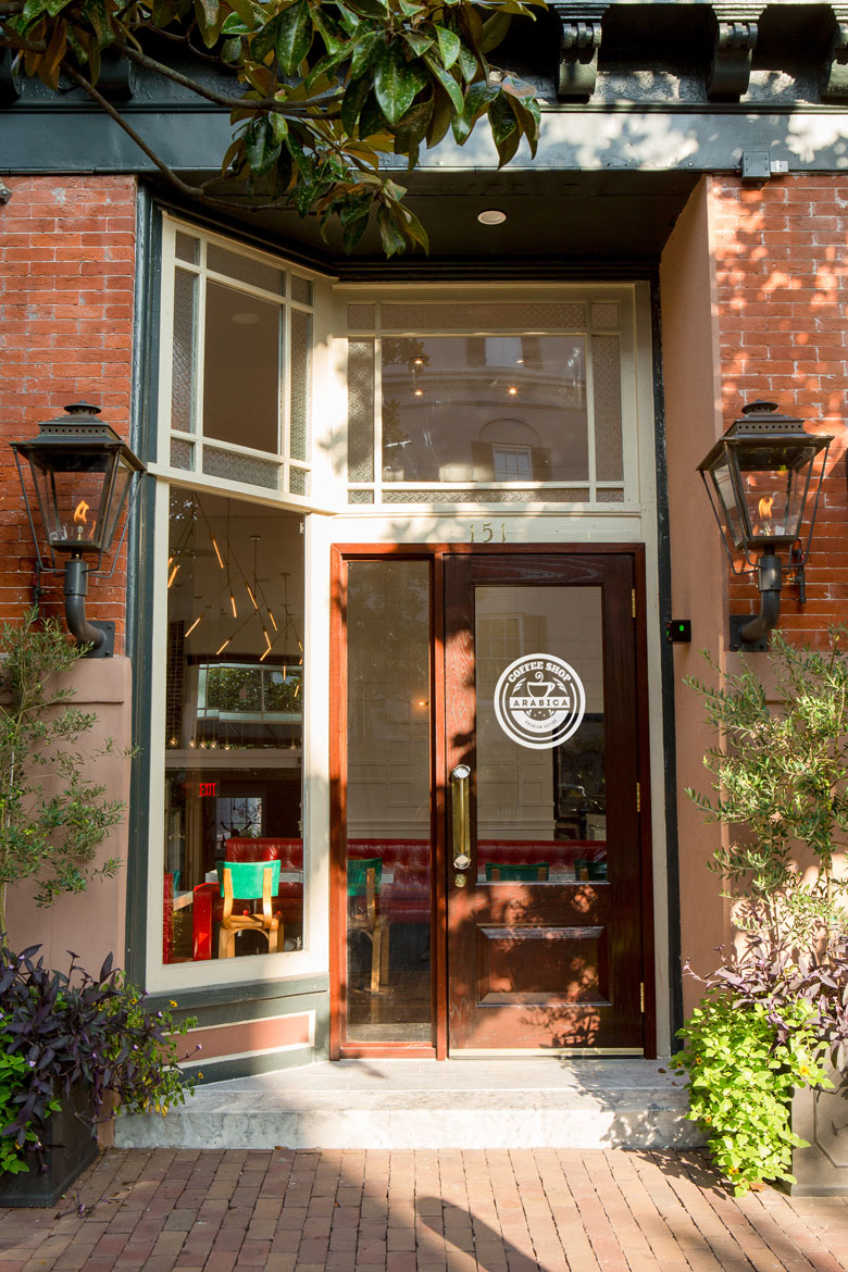 Arabica Coffee Shop complete brand identity