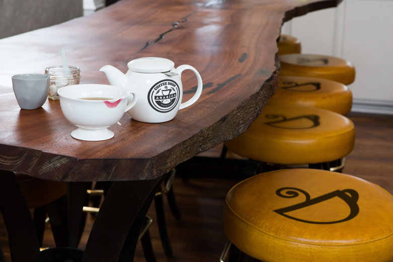 Arabica Coffee Shop brand identity system