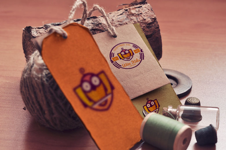 WizzKids Clothing logo design applications