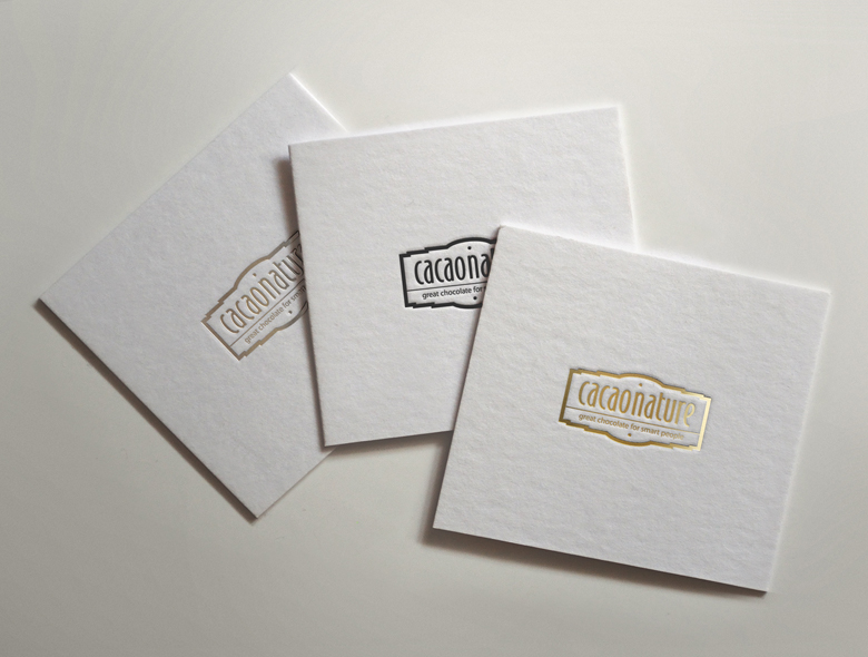 Cacao Nature logo design applications