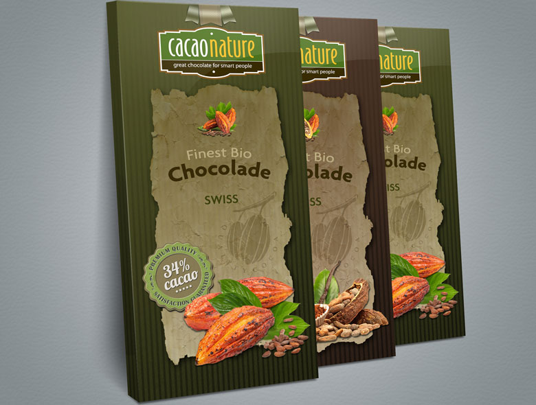 Cacao Nature brand identity system