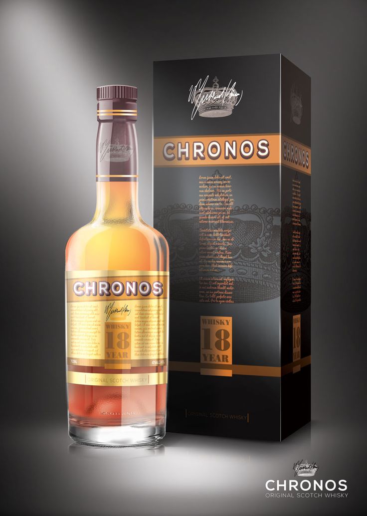 Chronos Whisky Branding
