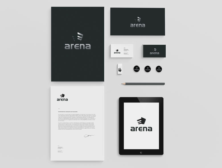 Arena Construction Branding