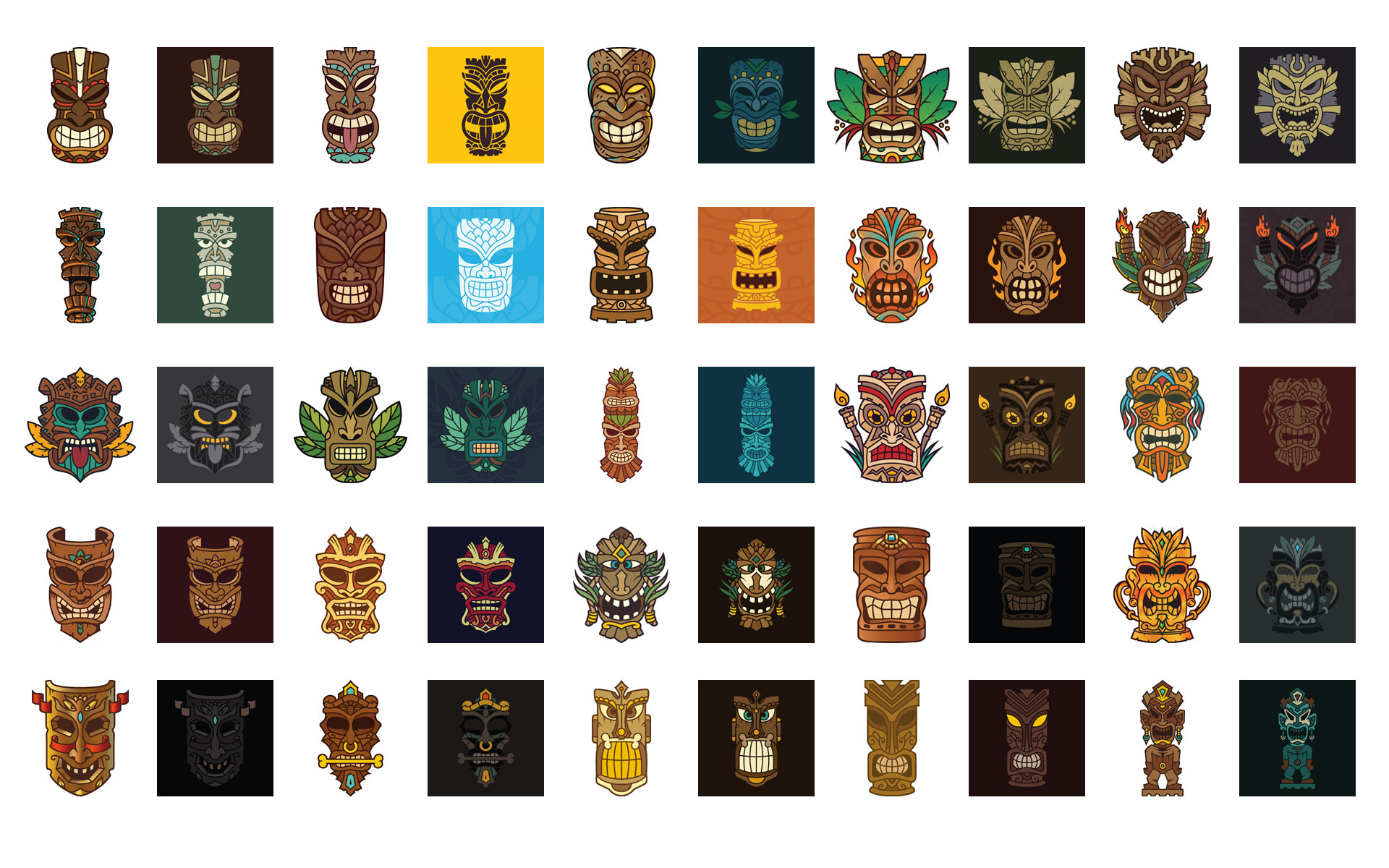 TikiPiki brand applications