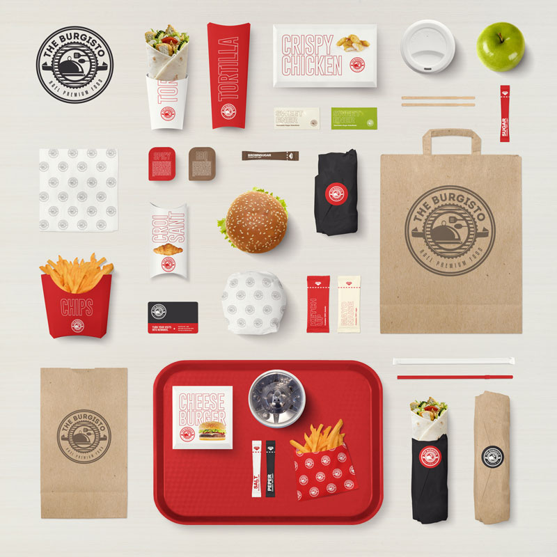 Dubai Burger Chain Branding