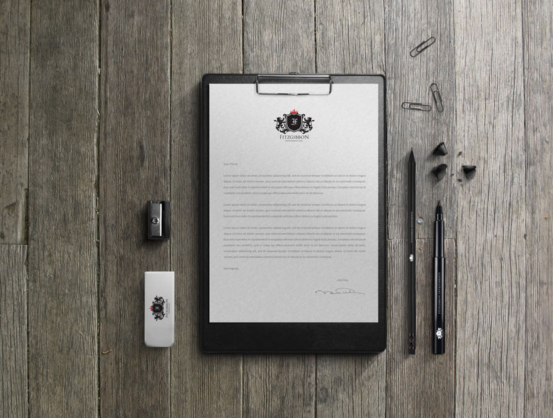 Fitzgibbon Investments complete brand identity