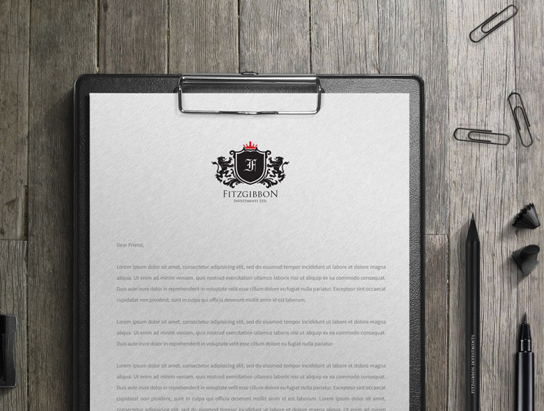 Fitzgibbon Investments brand identity system