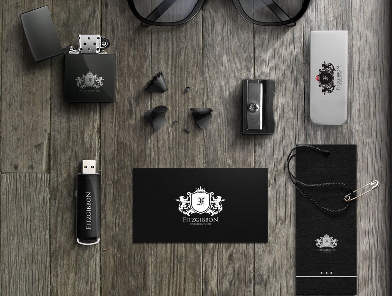 Fitzgibbon Investments complete brand identity