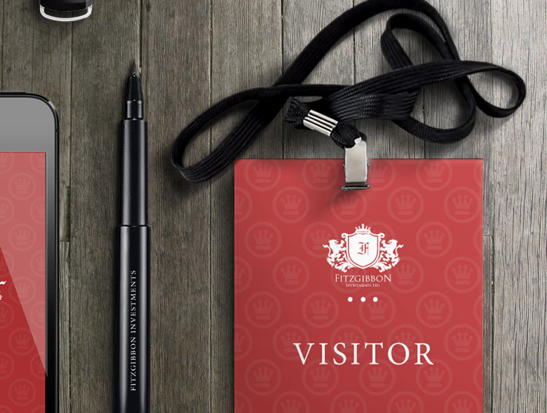 Fitzgibbon Investments logo design detail