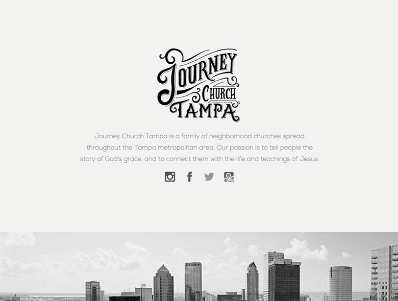 Journey Church Tampa website design