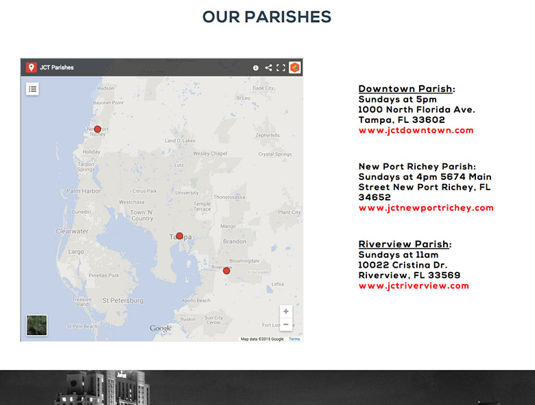 Journey Church Tampa brand applications