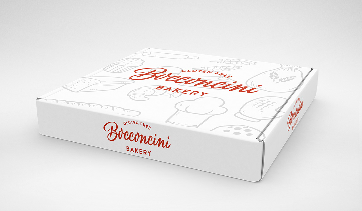 Bocconcini Bakery brand applications