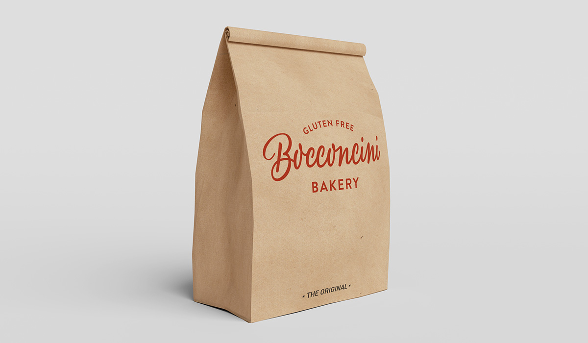 Bocconcini Bakery brand identity system