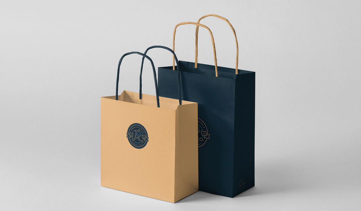 RJP Designs marketing materials and brand applications