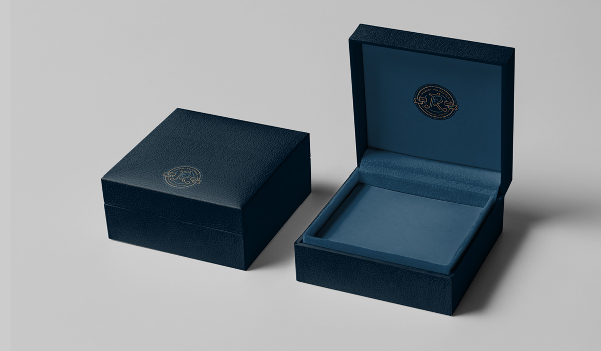 RJP Designs visual identity applications