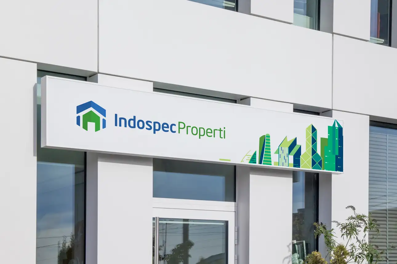 INDOSPEC property firm brand identity