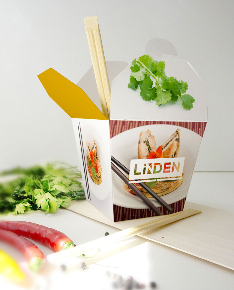 Linden Foods complete brand identity