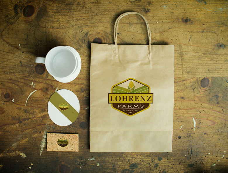 Lohrenz Farms complete brand identity