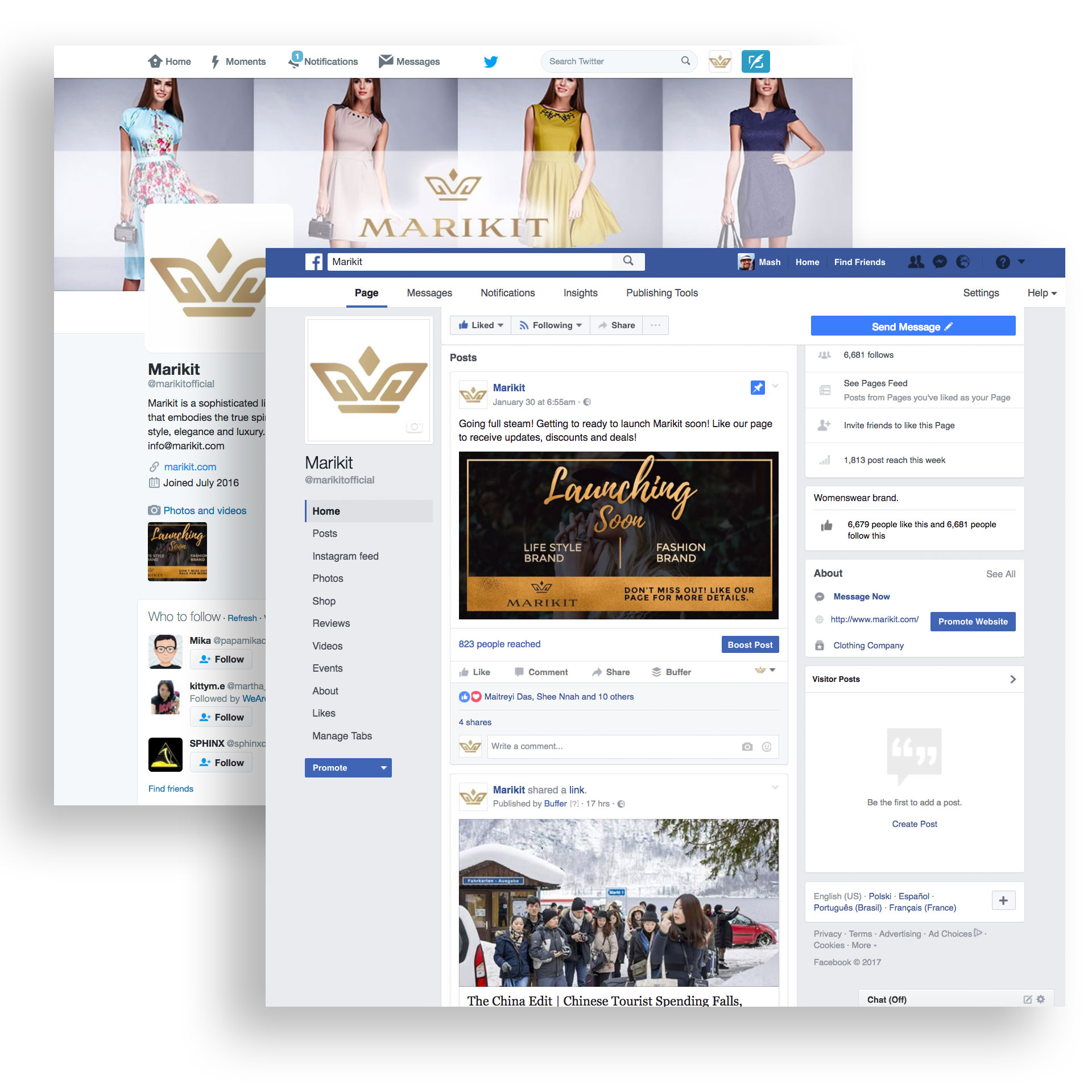 Marikit social media campaigns