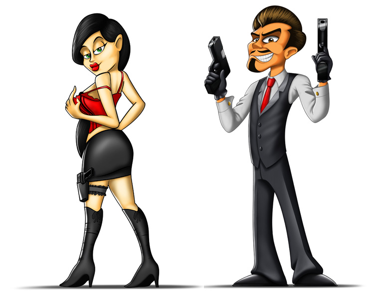 The Real Mob mascot development