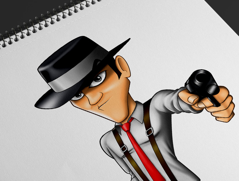 The Real Mob mascot design process