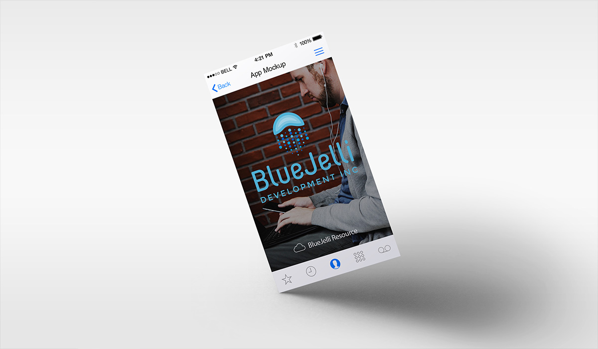 Blue Jelli brand identity system