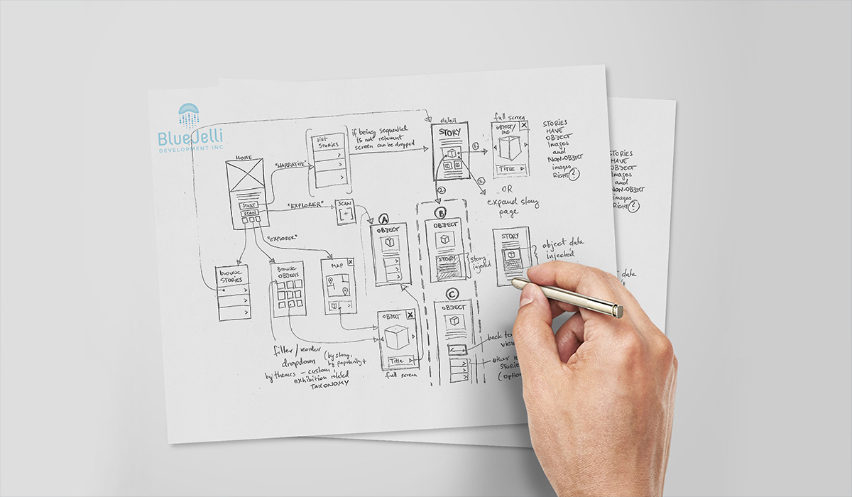 Blue Jelli brand identity system
