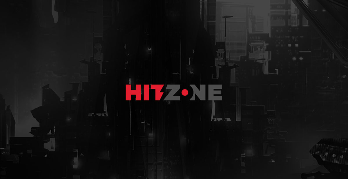 HitZone brand identity and logo design