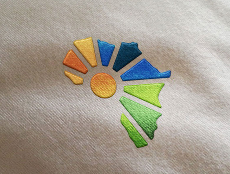 Jobec Pan-African logo design applications