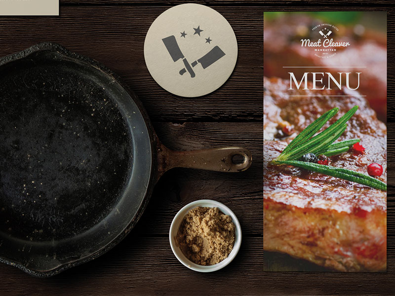 The Meat Cleaver visual identity guidelines